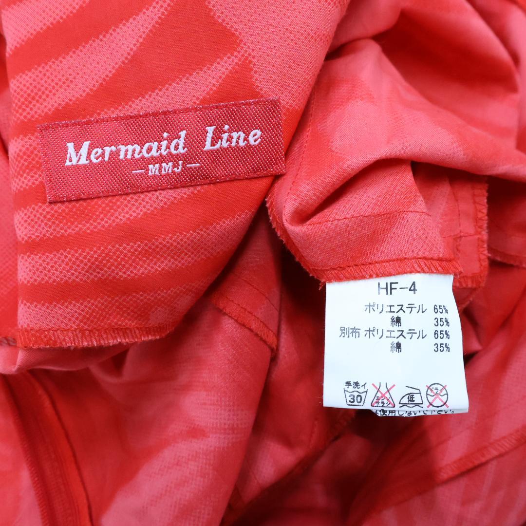 美品 日本製 フラダンス衣装】レッド MermaidLine MMJ ドレス