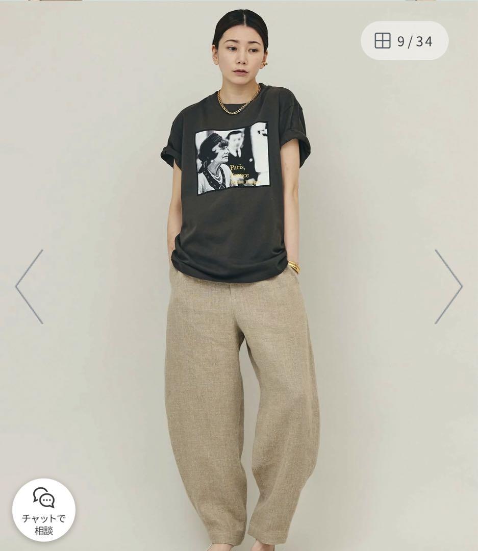 新品 タグ付き カレンソロジー 別注Tシャツ CHANEL Tシャツ 黒