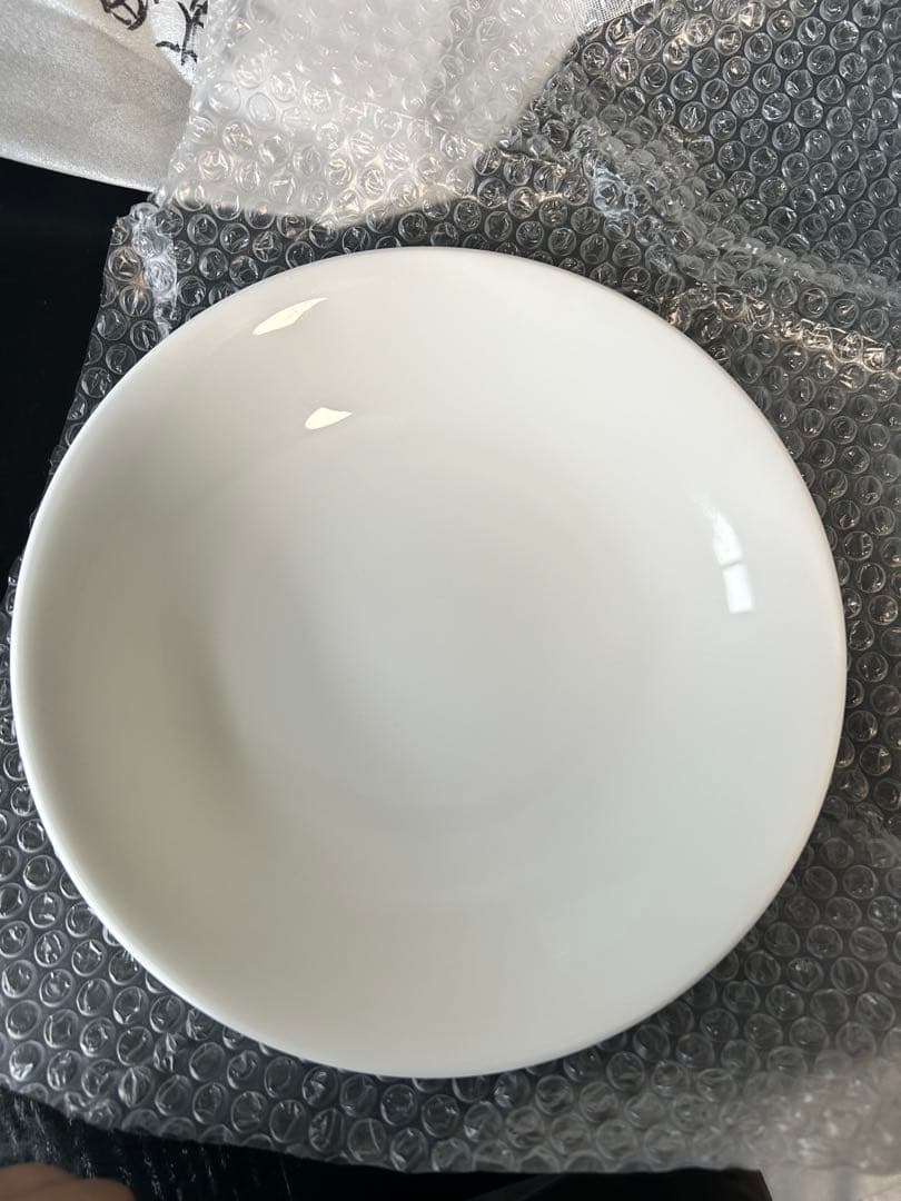 LIVING MOTIF ホワイト　ディーププレート　9枚セット