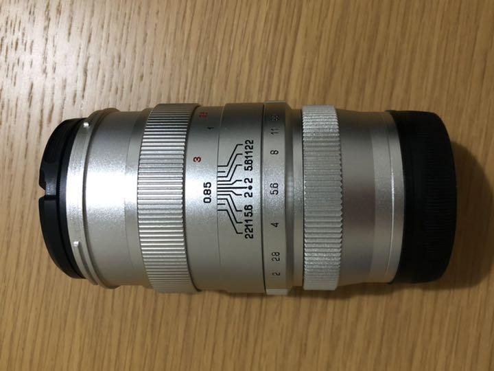 国産NEW 85mm 中一光学 MFレンズ IexU0-m17360044344 F2.0 eマウント 得価即納