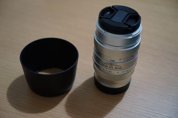 国産NEW 85mm 中一光学 MFレンズ IexU0-m17360044344 F2.0 eマウント 得価即納