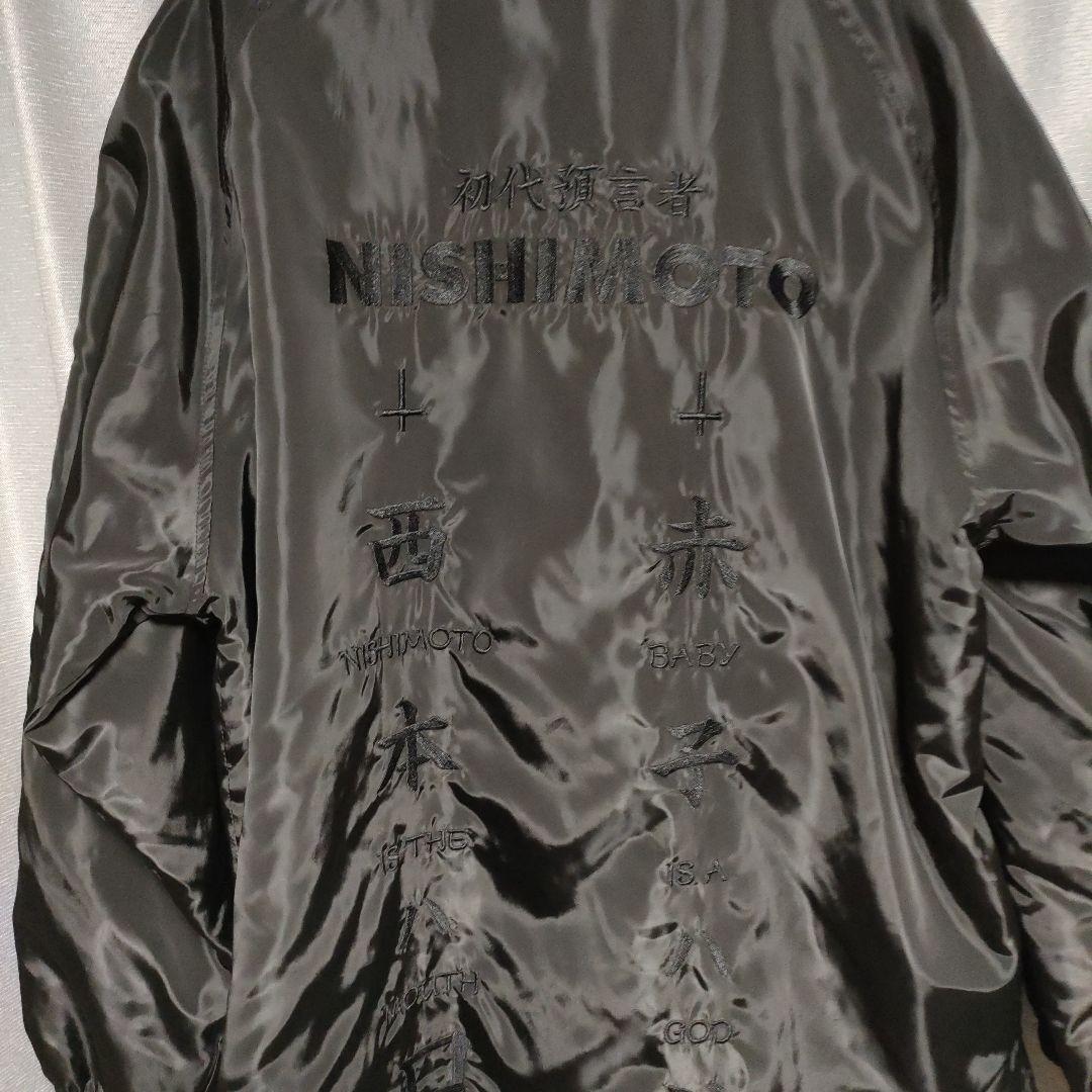 NISHIMOTO IS THE MOUTH 黒 ナイロンジャケット M-L NISHIMOTO IS THE MOUTH 黒 ナイロンジャケット M-L