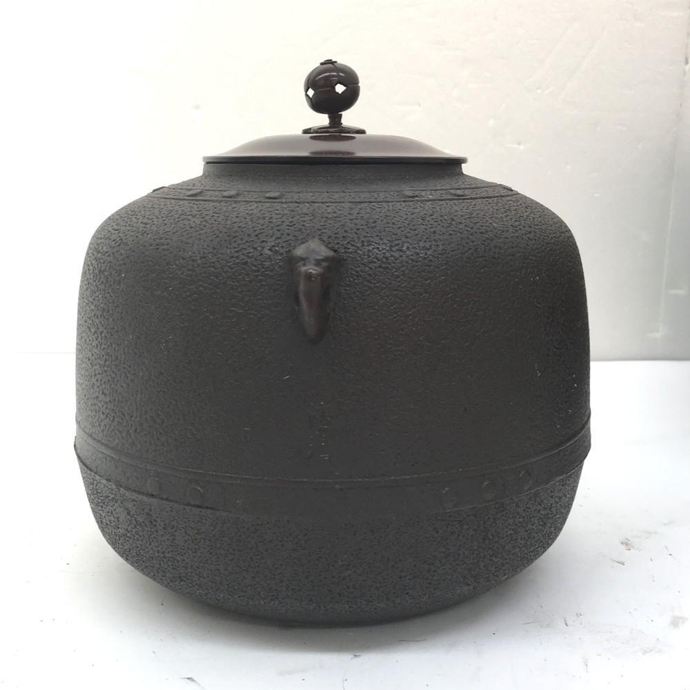 茶道具 炉釜 萬代屋 佐藤清光作 茶道具 炉釜 萬代屋 佐藤清光作