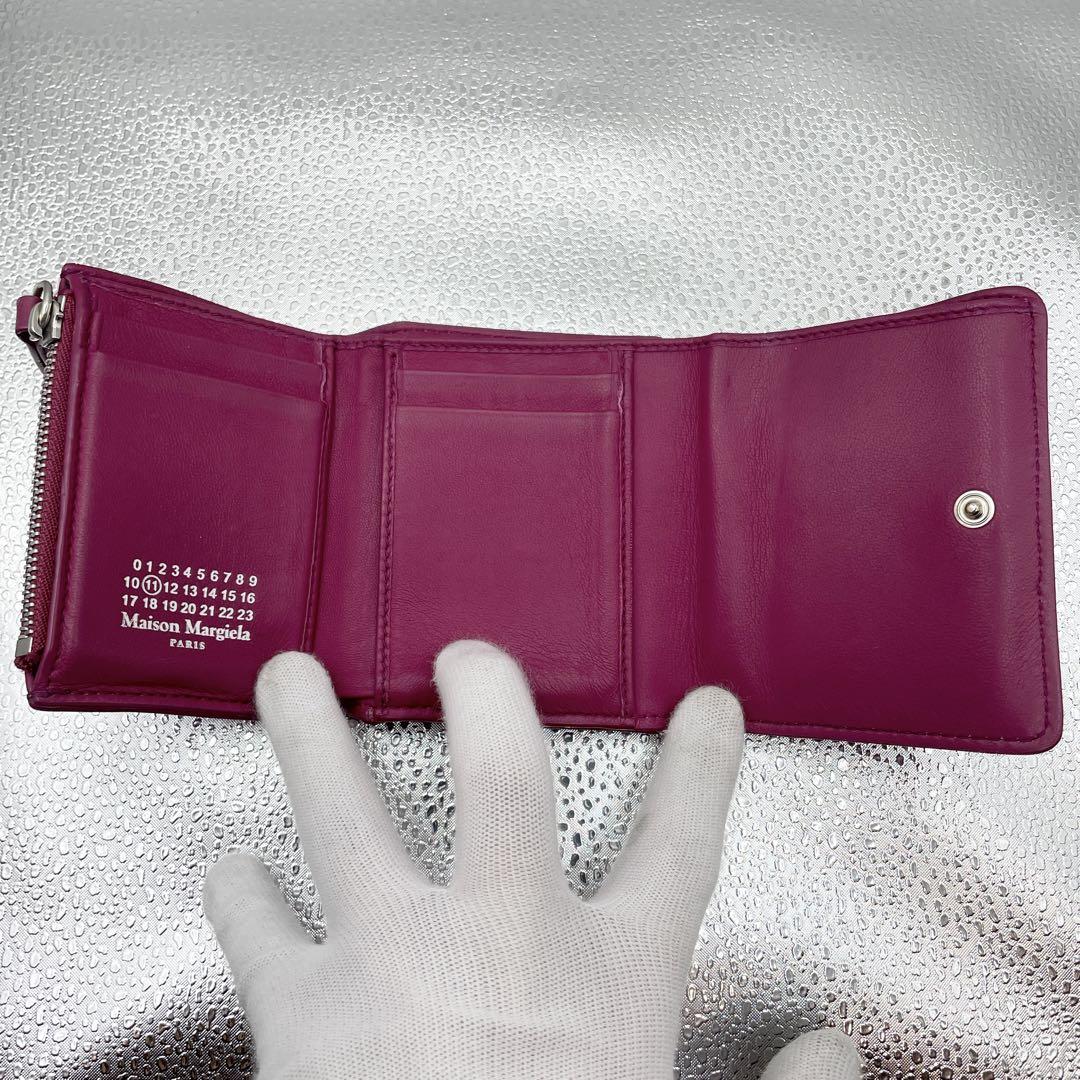 ✨付属品✨ マルジェラ 三つ折り財布 エンベロープ プリント