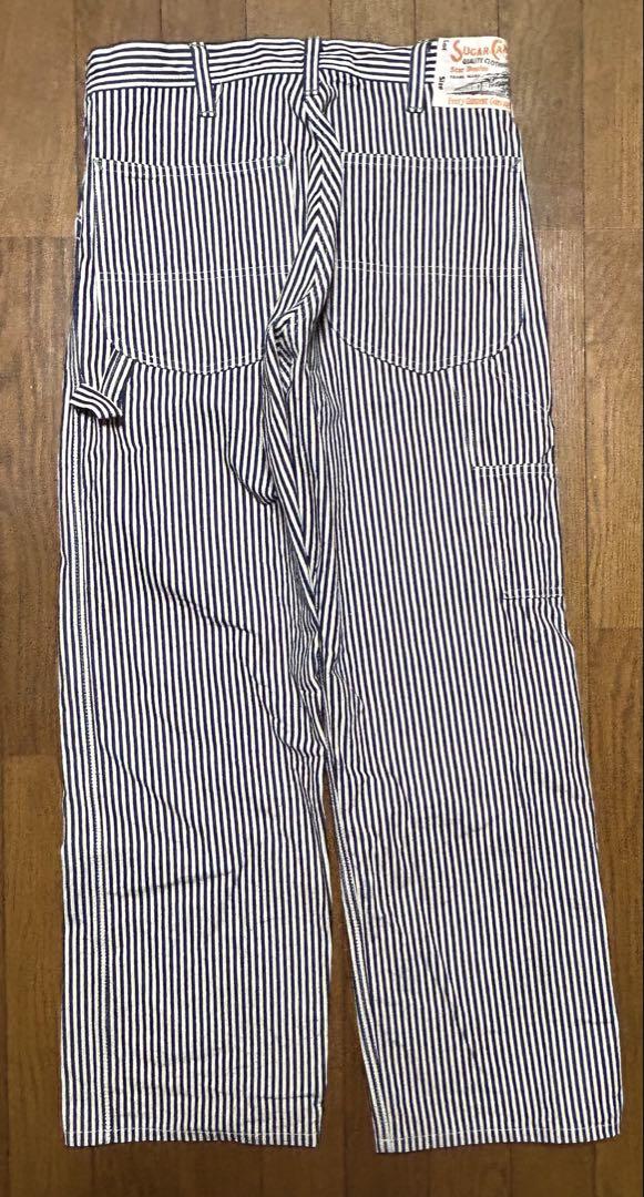 abc　Sugar Cane ヒッコリー ワークパンツ w30