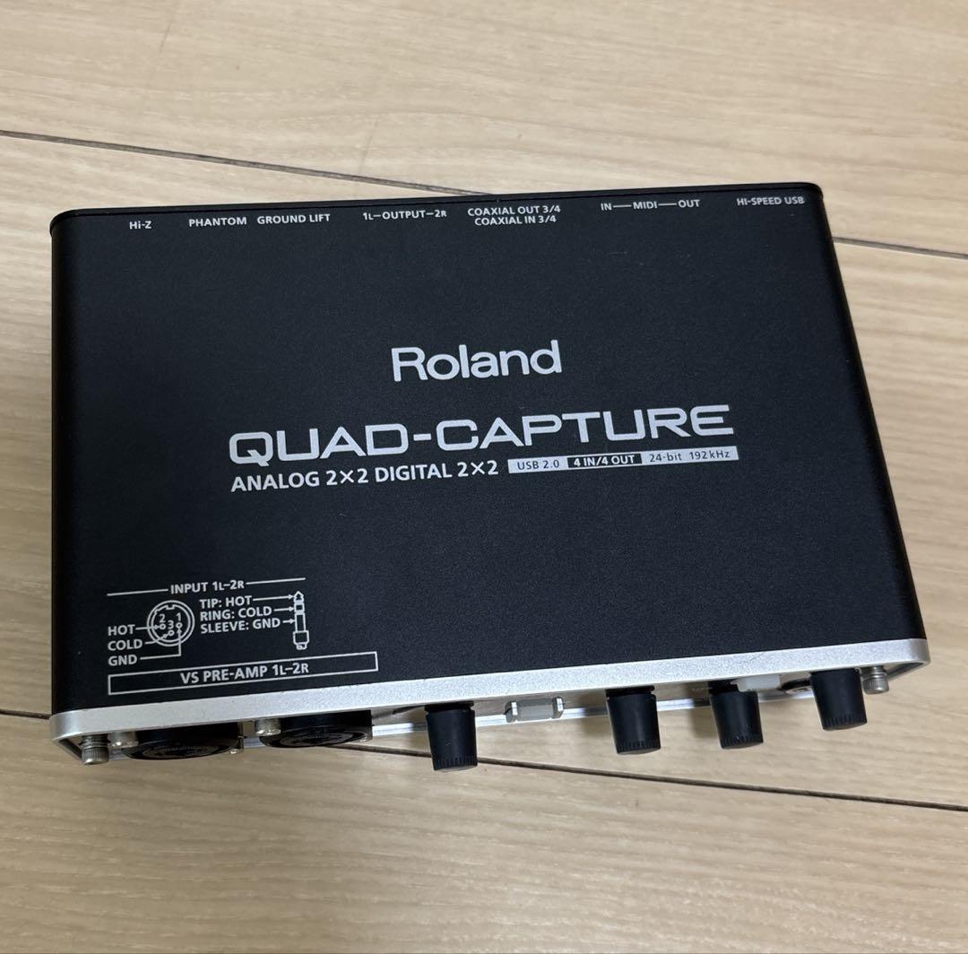 Roland QUAD-CAPTURE オーディオインターフェイス