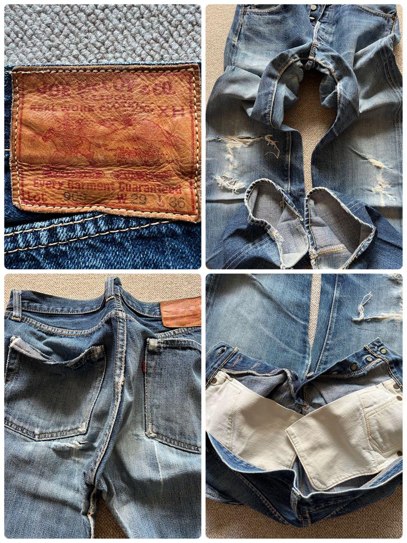 【McCOY 】マッコイ【DENIME】ドゥニーム　ダメージデニム　4本まとめ売 McCOY 】マッコイ【DENIME】ドゥニーム ダメージデニム 4本まとめ売