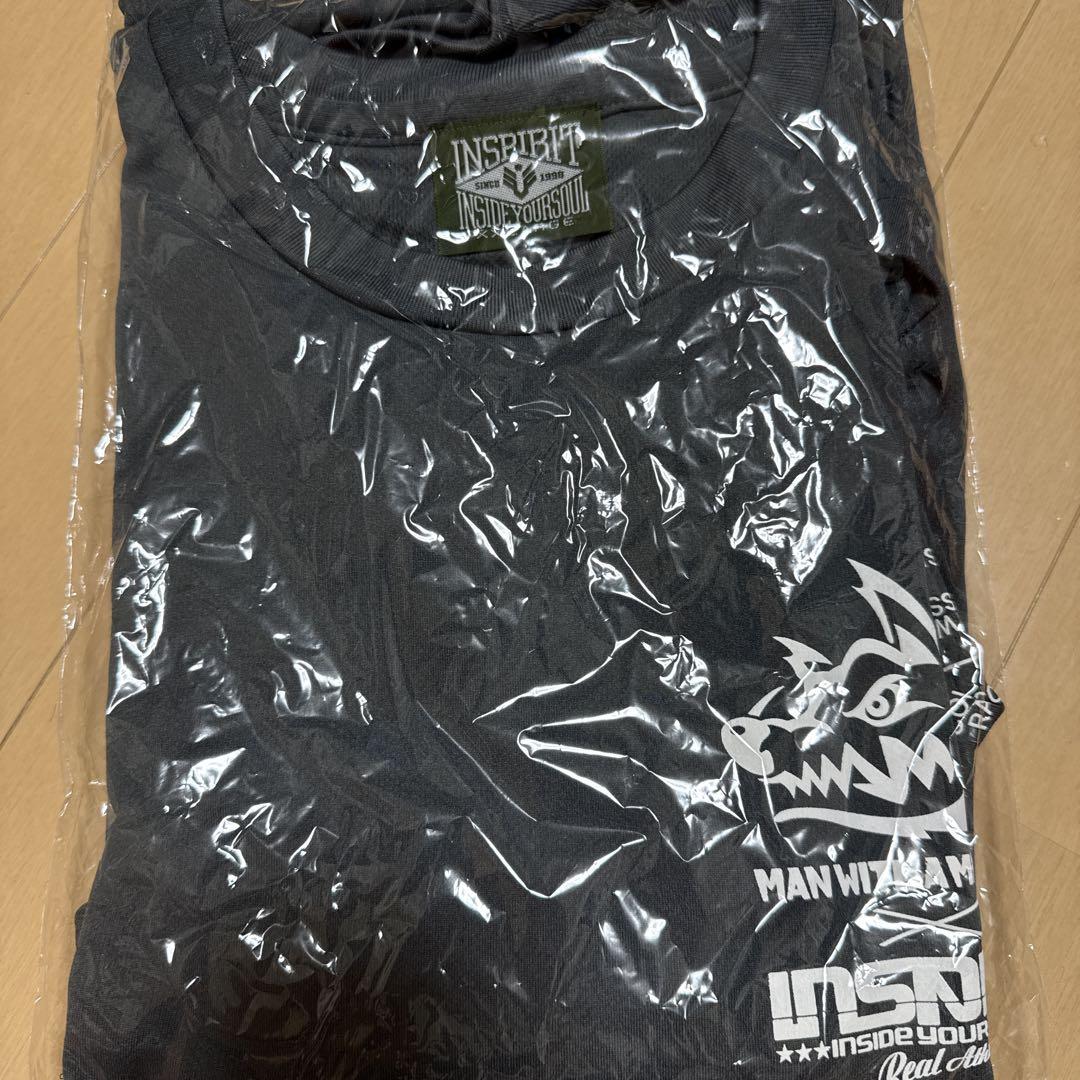 新品 黒LサイズMAN WITH A MISSION inspirit ロンT