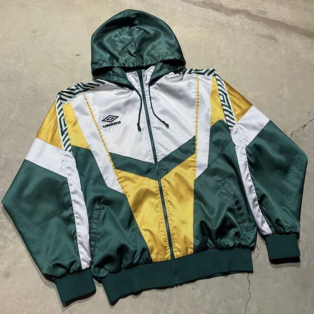 希少 90s’ UMBRO シェル セットアップ ブラジル代表カラー