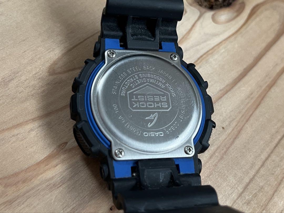CASIO/G-SHOCK】デジアナ メンズ腕時計GA-100-1A2 - メルカリ