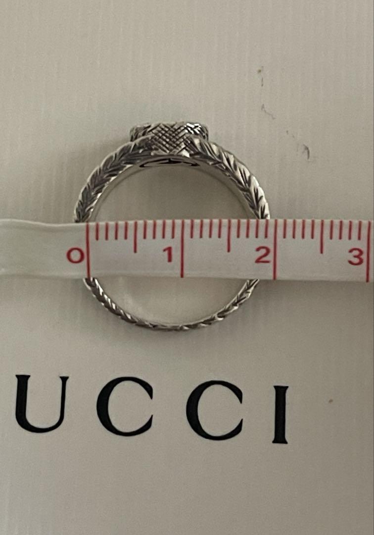 GUCCI グッチ インターロッキングG アラベスクリング 指輪