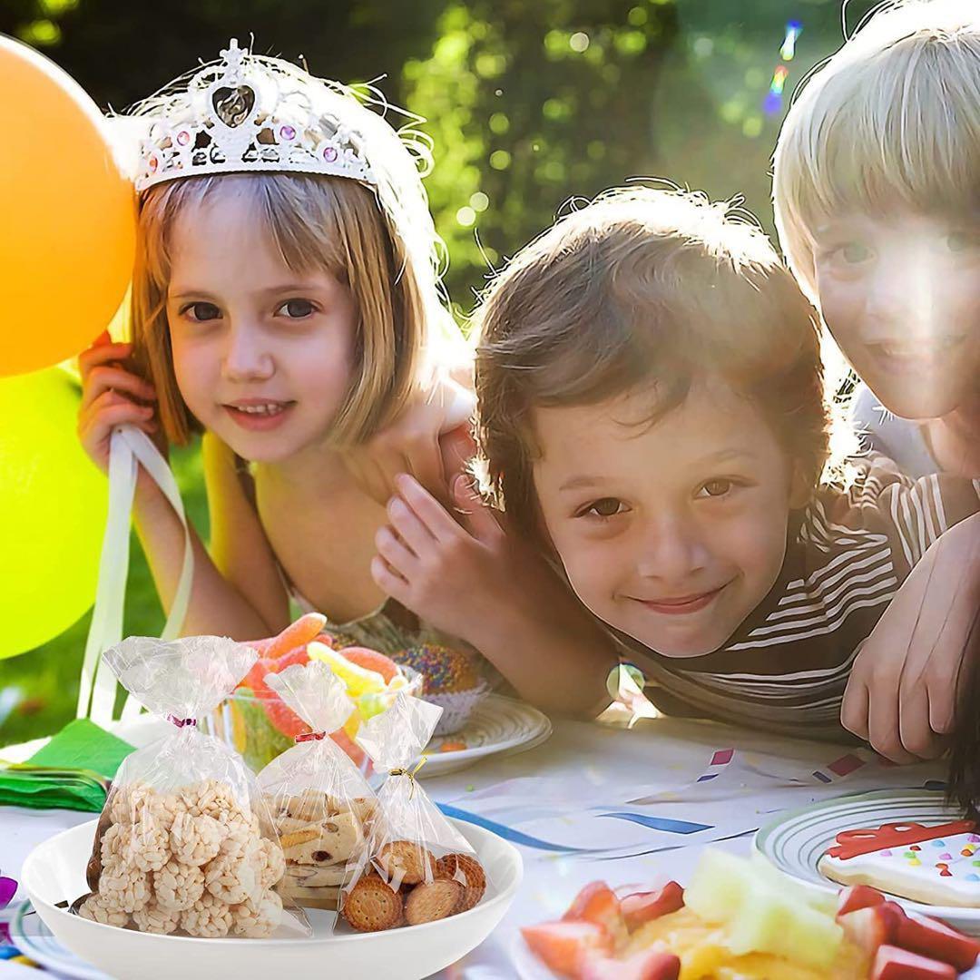 ラッピング袋 お菓子パック 200個 透明 フラット チェロ イベント 贈り物 SKLAD-KIRPICHA_RU