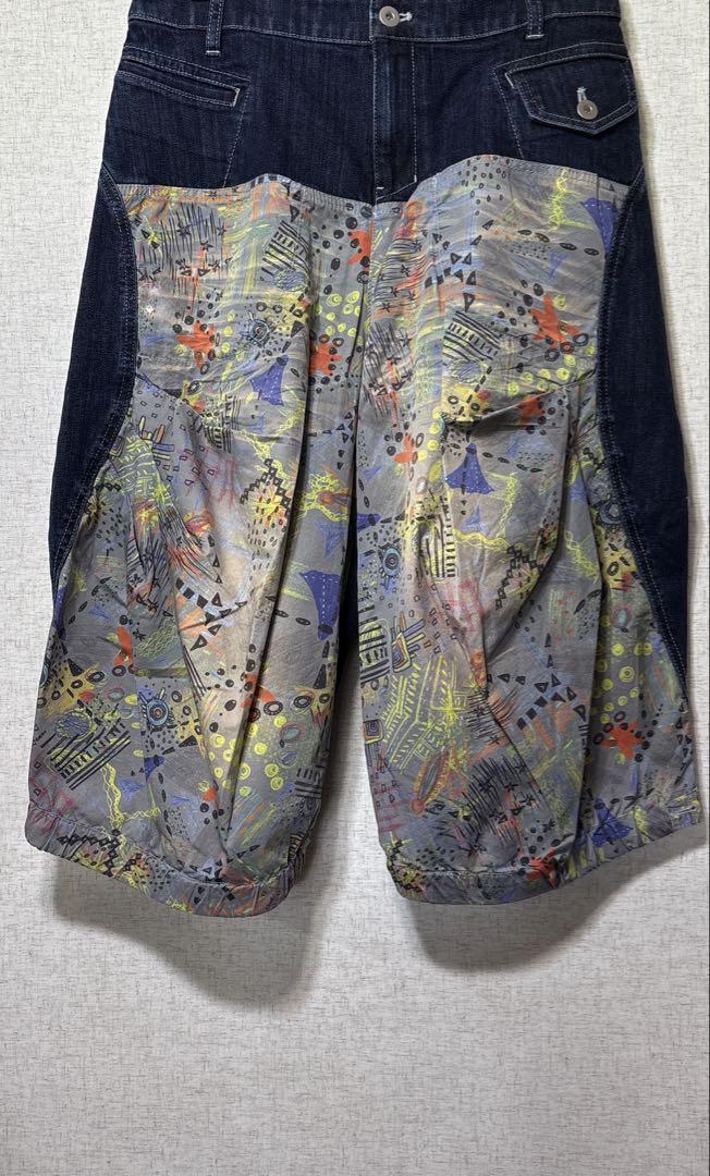 キューブ(センソユニコ)ハフデニムパンツ　40 新品(タグ付き)