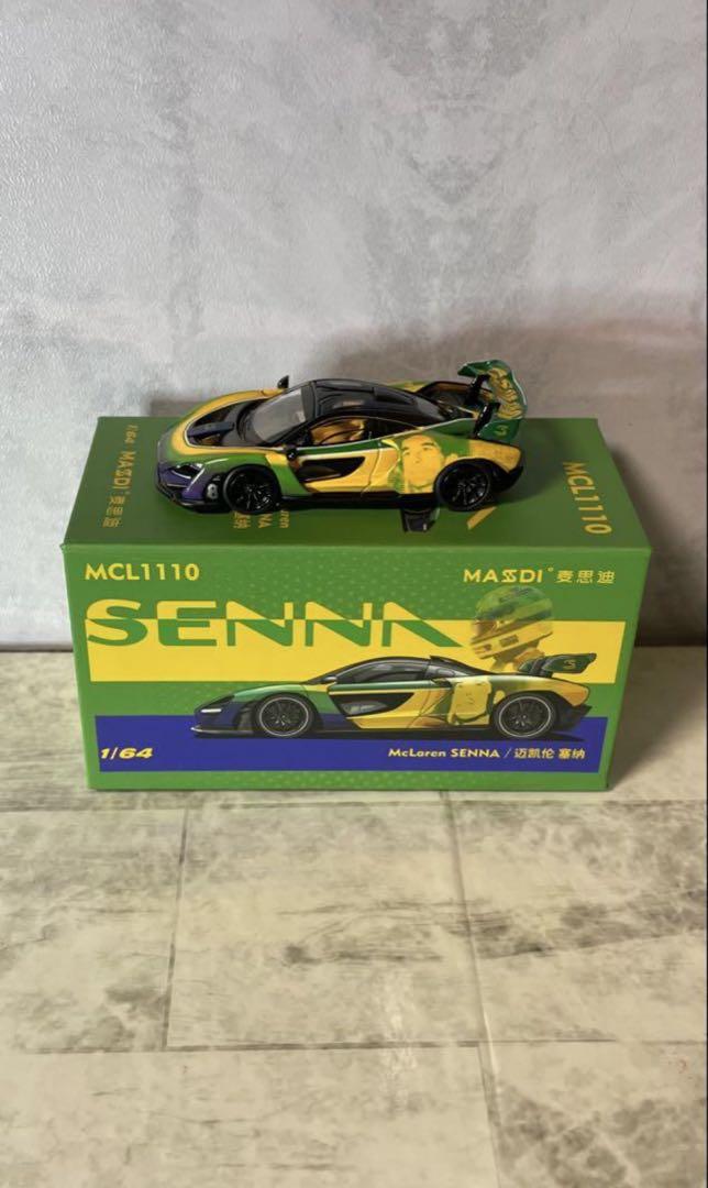 本日限定価格マクラーレン　セナ特別版　1/64ミニカー ダイキャスト 本日特価 マクラーレン セナ特別版 1/64ミニカー ダイキャスト