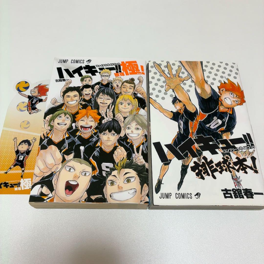 ハイキュー ‼︎ 全 45 巻セット＋排球本！　排球極！　非売品特典 ハイキュー!! 全45巻+33.5+排球本セット