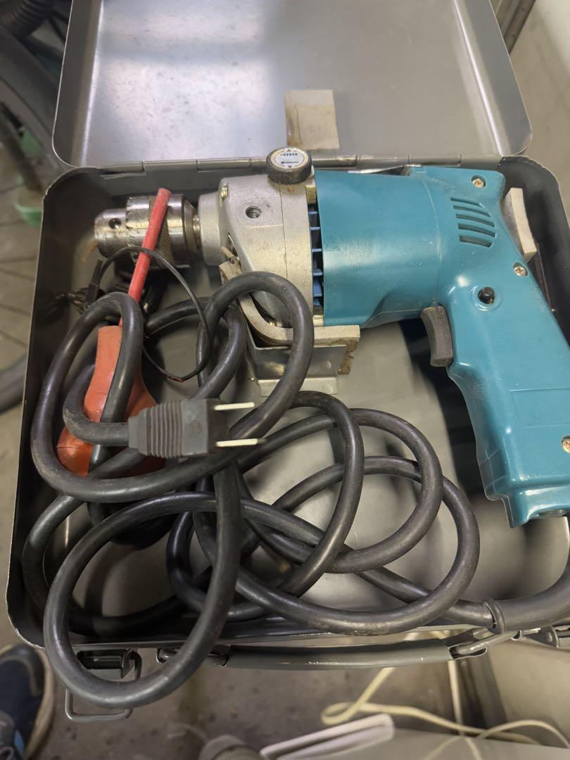 マキタ 10mm電動ドリル　振動切り替え　綺麗　レトロ