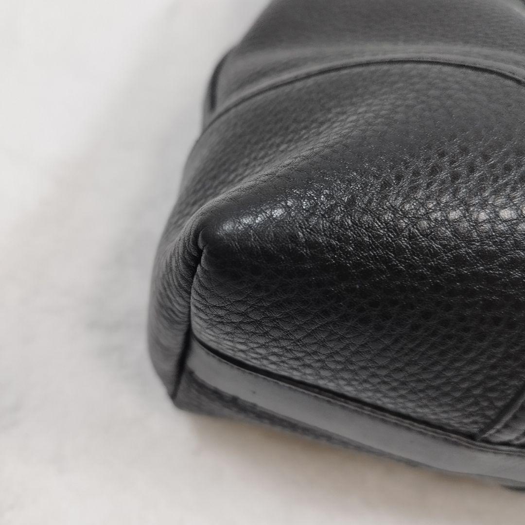 【美品】PaulSmithトートバッグ マルチストライプ シボ革 A4