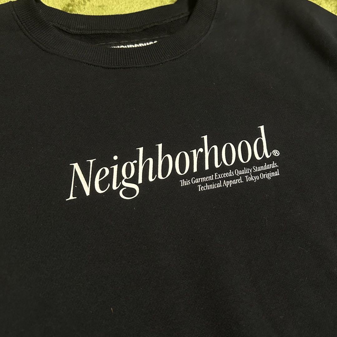Neighborhood 黒 スウェット トレーナー