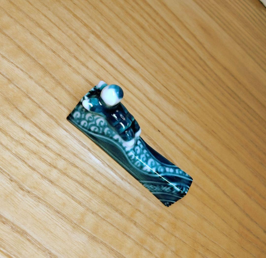 清水焼  京焼  加藤利昌  一閑人箸置き
