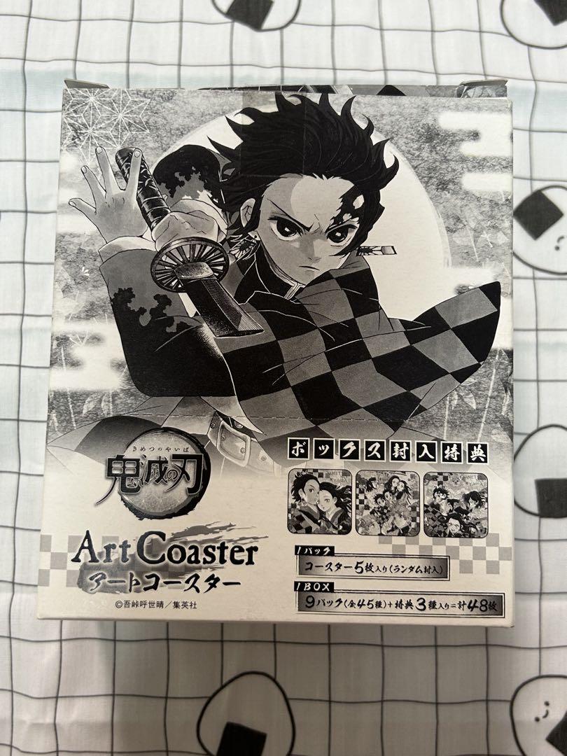 鬼滅の刃 アートコースター 第1弾 BOX コンプ 全45種＋封入特典3