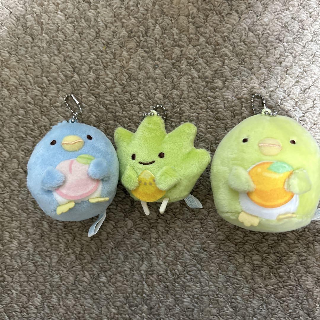 すみっこぐらし ぬいぐるみ3点セット すみっこぐらし ぬいぐるみ3点セット キーチェーン付き