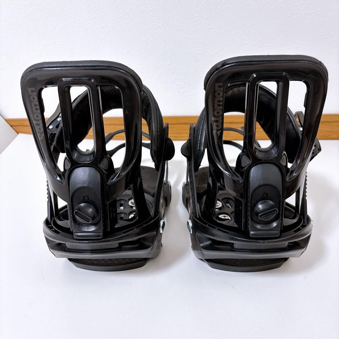 美品】PACT SALOMON スノーボード ビンディング ブラック Mサイズ