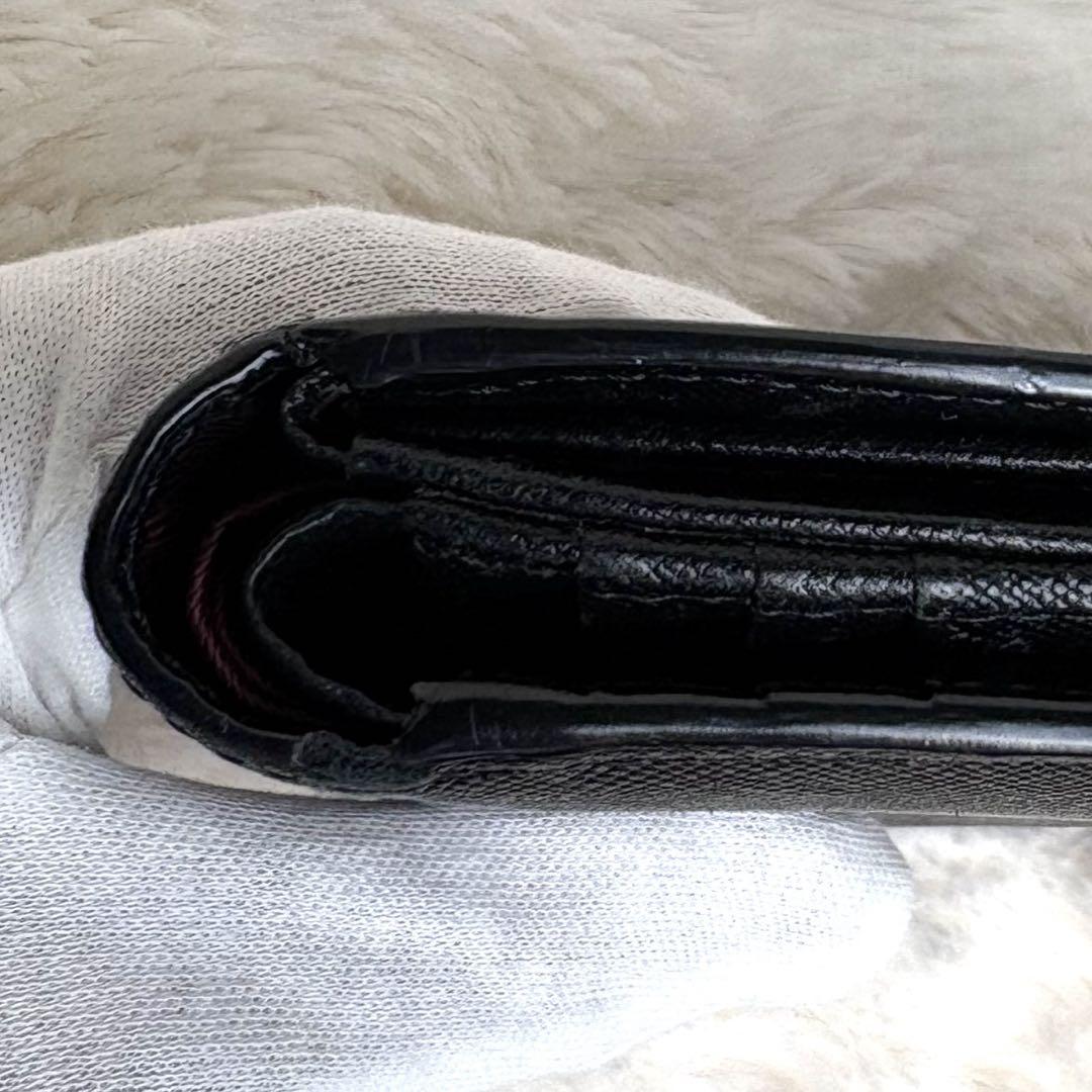 ✨美品✨Paul Smith 二つ折り財布　L字ファスナー　レザー　ブラック