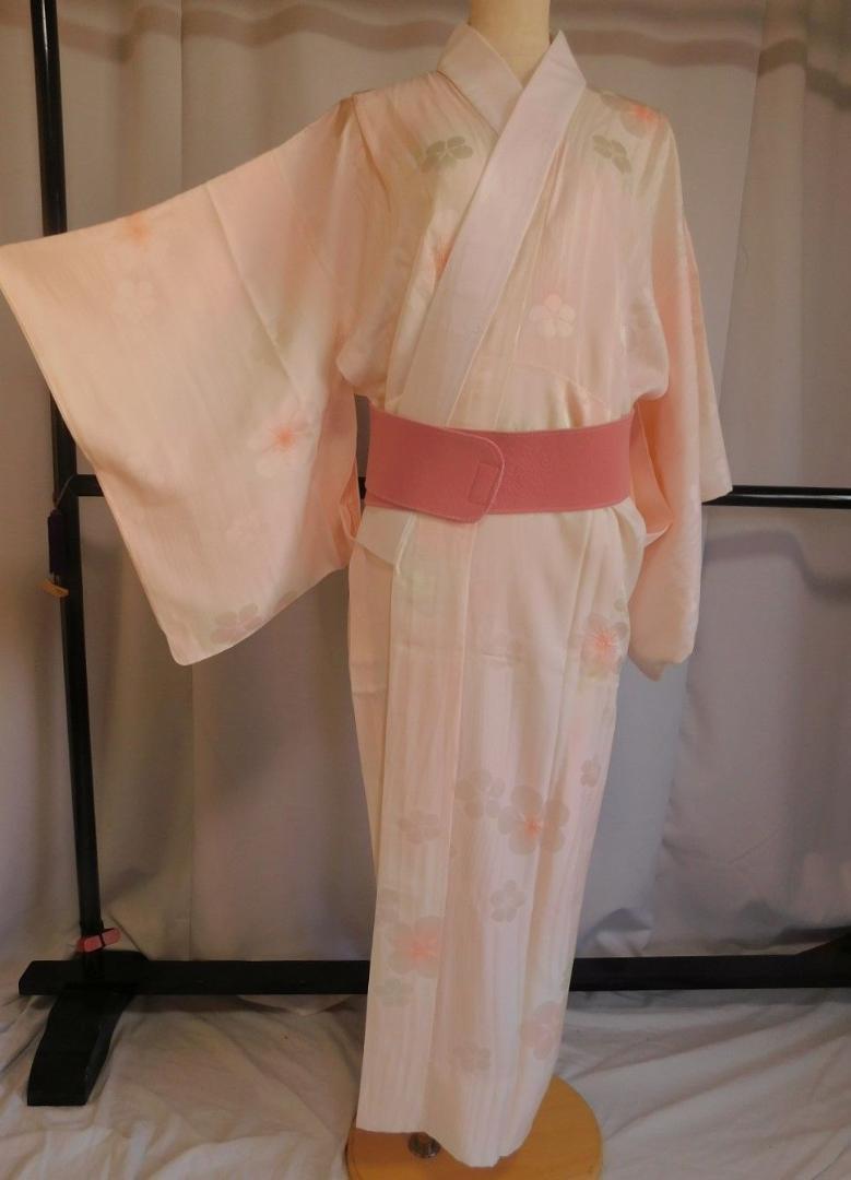 12 婦人用　　小紋と長襦袢のセット