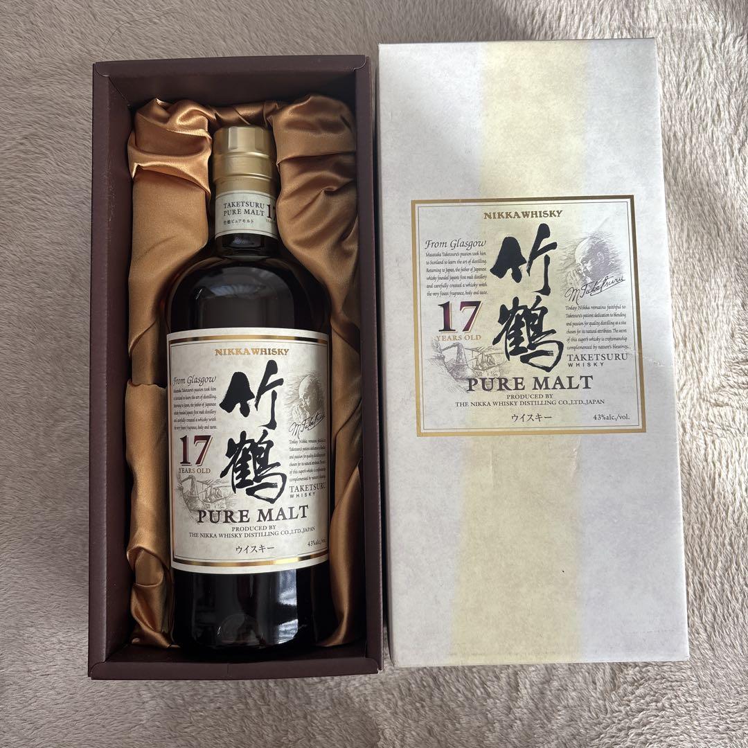 未開栓ニッカウイスキー 竹鶴 17年 700ml - メルカリ