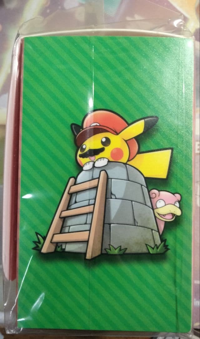 【新品未開封】マリオピカチュウ デッキケース