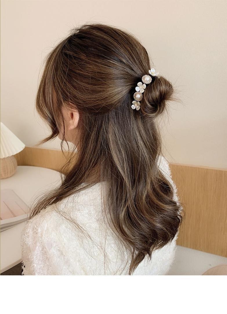 最安挑戦! シンプル かわいい デフトバン 簡単 ヘアアレンジ お団子ヘア パール*花 1本 ヘアゴム/シュシュ - noordrandmotors.co.za 最安挑戦! シンプル かわいい デフトバン 簡単 ヘアアレンジ お団子ヘア パール*花 1本 ヘアゴム/シュシュ - noordrandmotors.co.za
