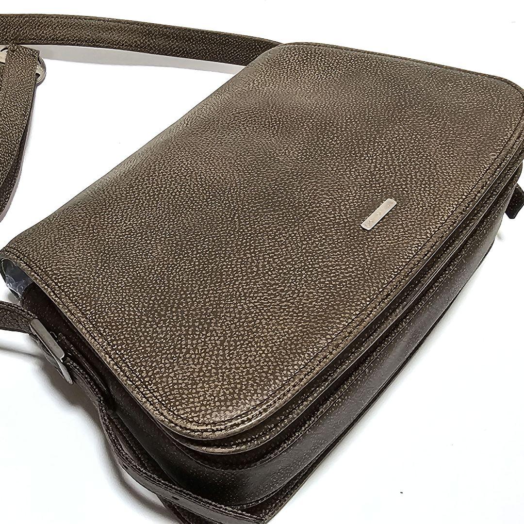 【高級コラボ】valextra ヴァレクストラ ARMANI ショルダーバッグ