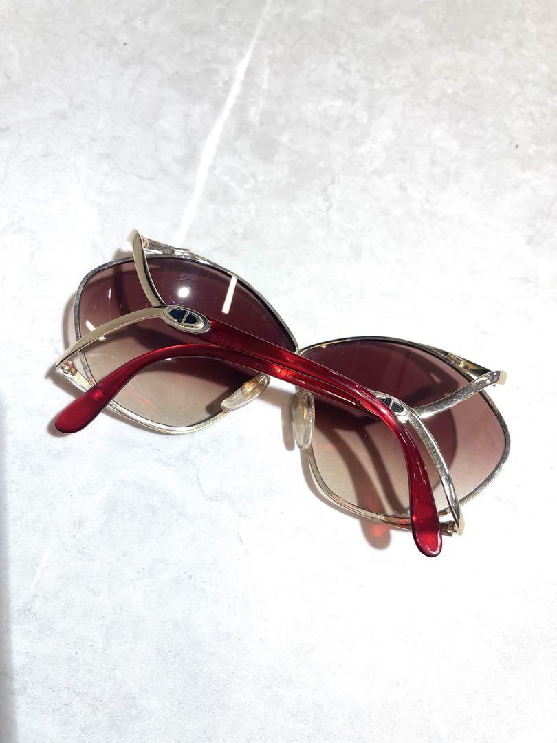 DIOR ディオール CD ロゴ 2056 ヴィンテージ サングラス バタフライ DIOR ディオール CD ロゴ サングラス 2056 ヴィンテージ