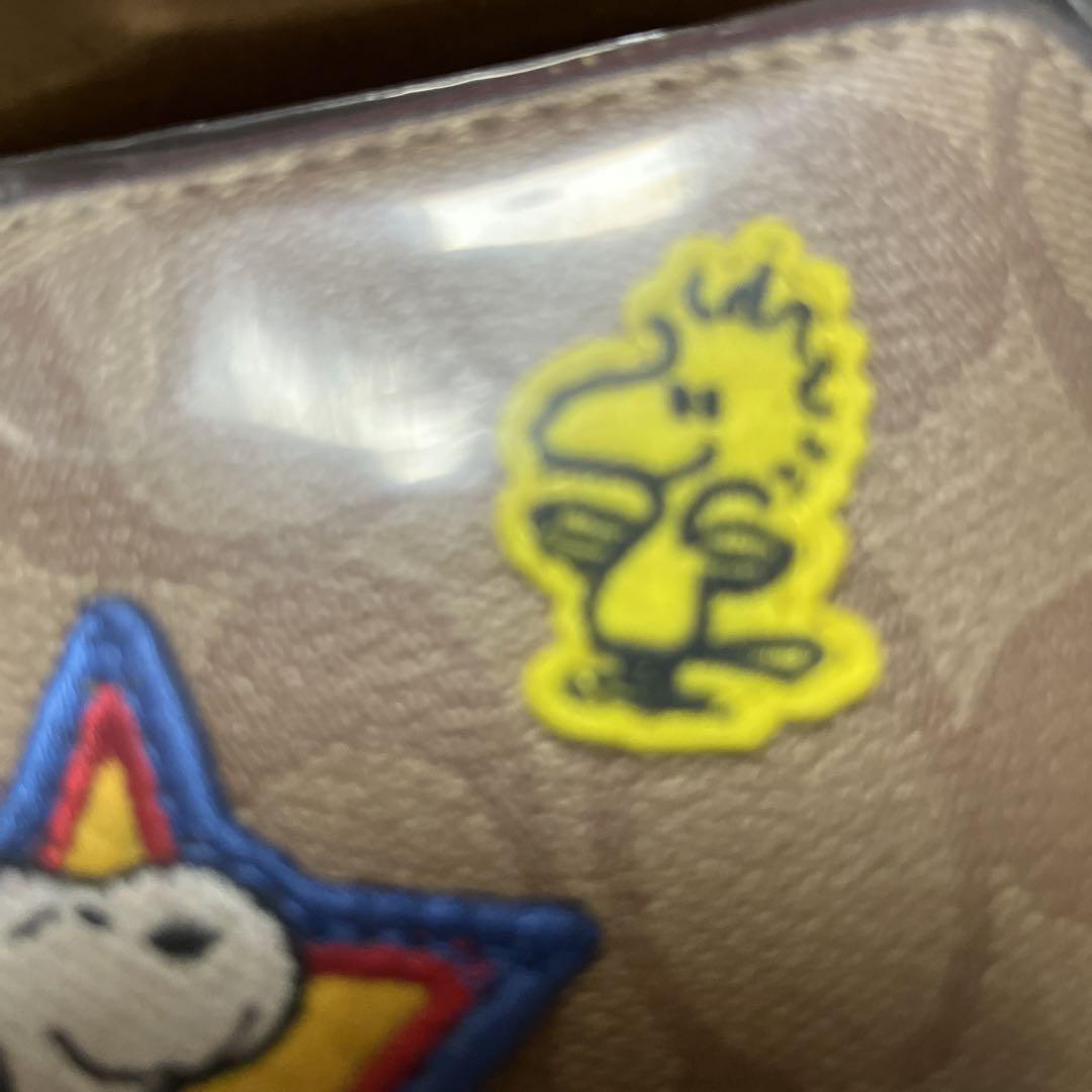 たーくんcoach スヌーピー 長財布