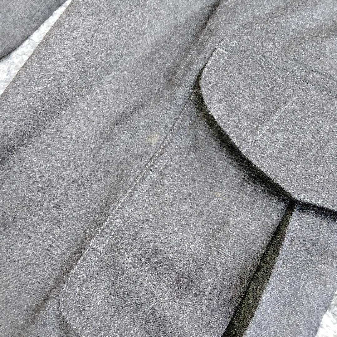 【美品】GTA ウール カーゴパンツ スラックス 6ポケット ダークグレー 44 美品】GTA ウール カーゴパンツ スラックス 6ポケット