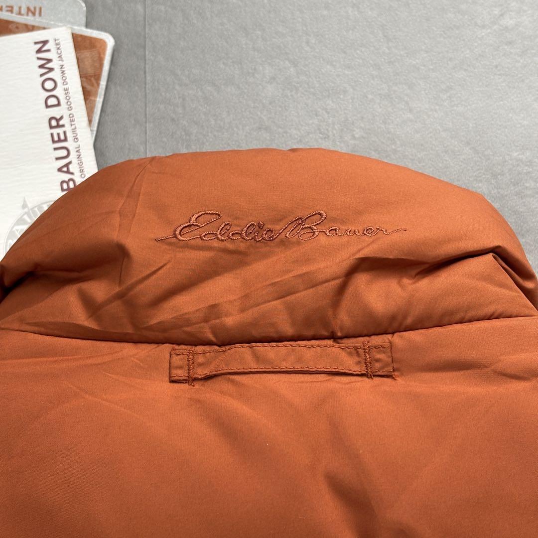 Eddie Bauer クラシックダウンベスト オレンジ アウトドア レイヤード