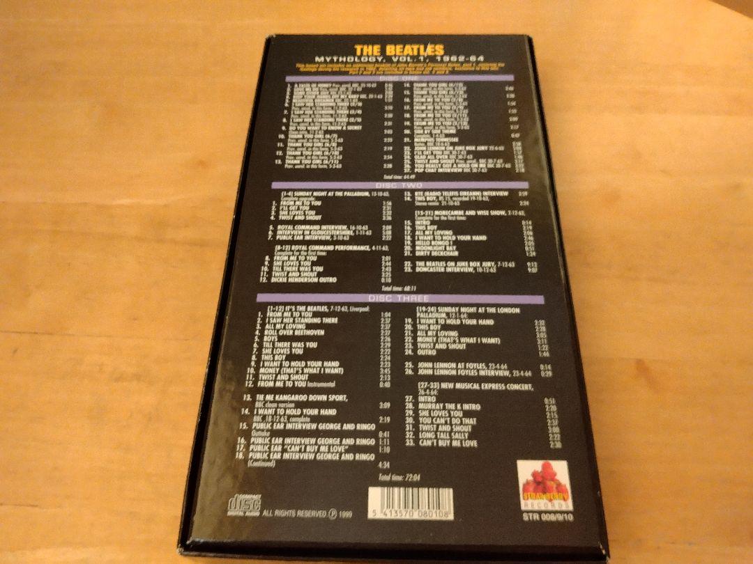 THE BEATLES  MYTHOLOGY,VOL.1〜3