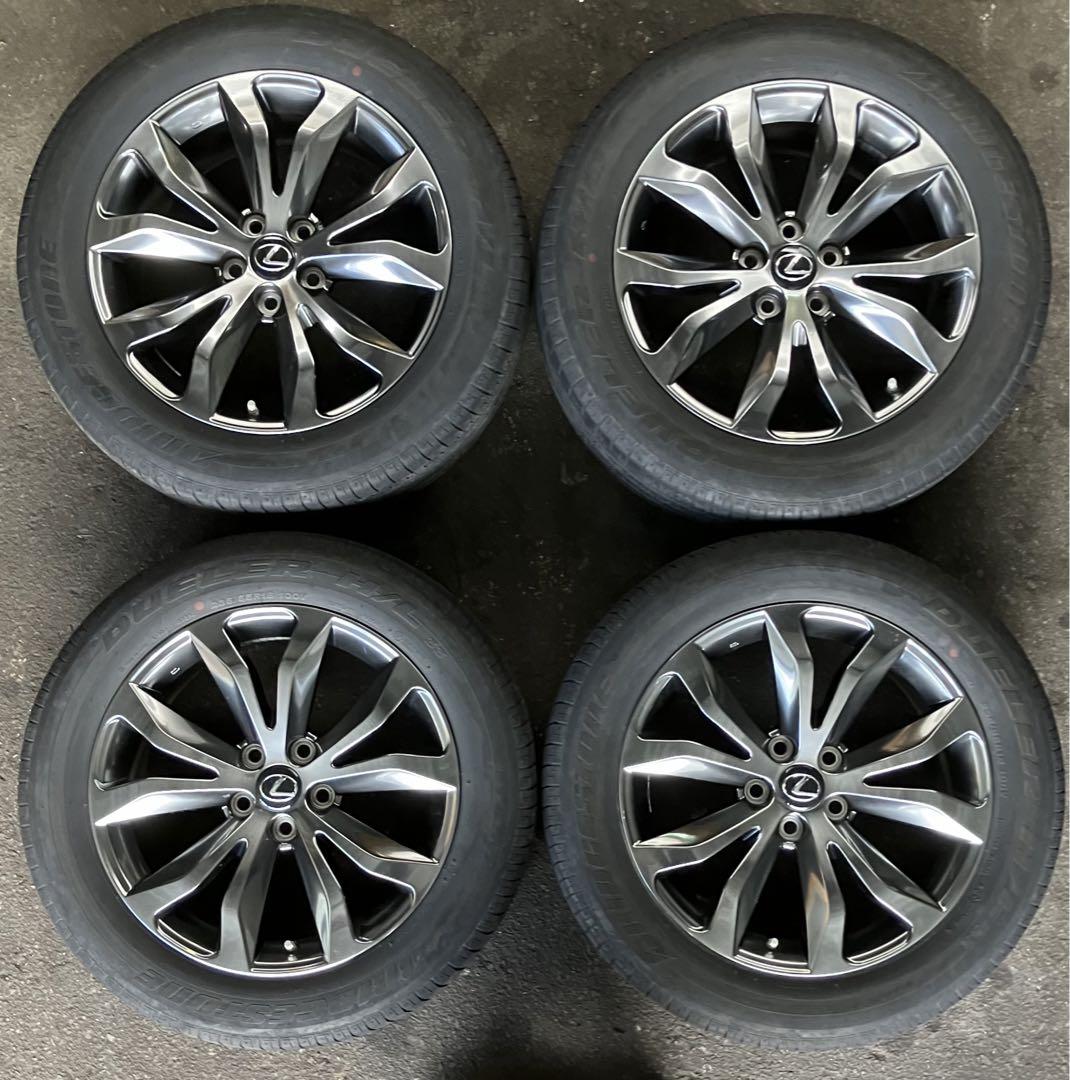 【新品未使用納車前外し】三菱　デリカ　D5　シャモニー　純正ホイール・タイヤ4本 新品納車前外し】三菱 デリカ D5 シャモニー 純正ホイール