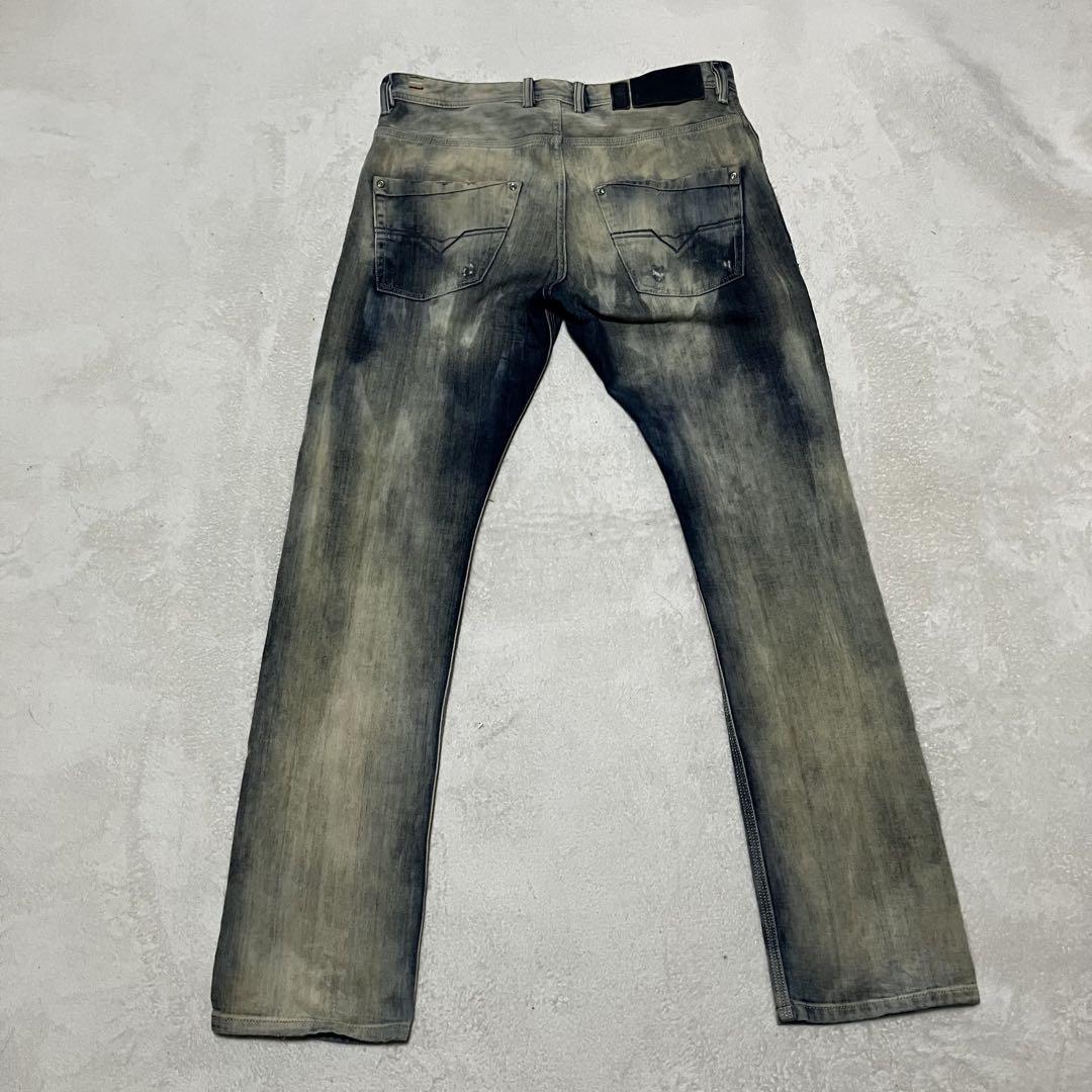 DIESEL L相当 KROOLEY REGULAR SLIM CARROT色落