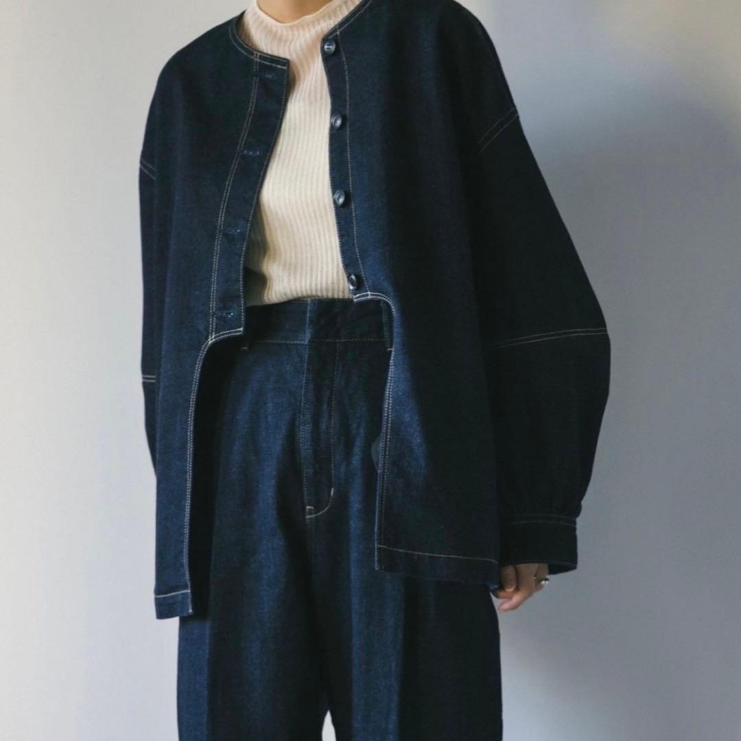 一流の品質 ぷー☆3月1日まで STYLEMIXER☆ラウンドスリットデニム