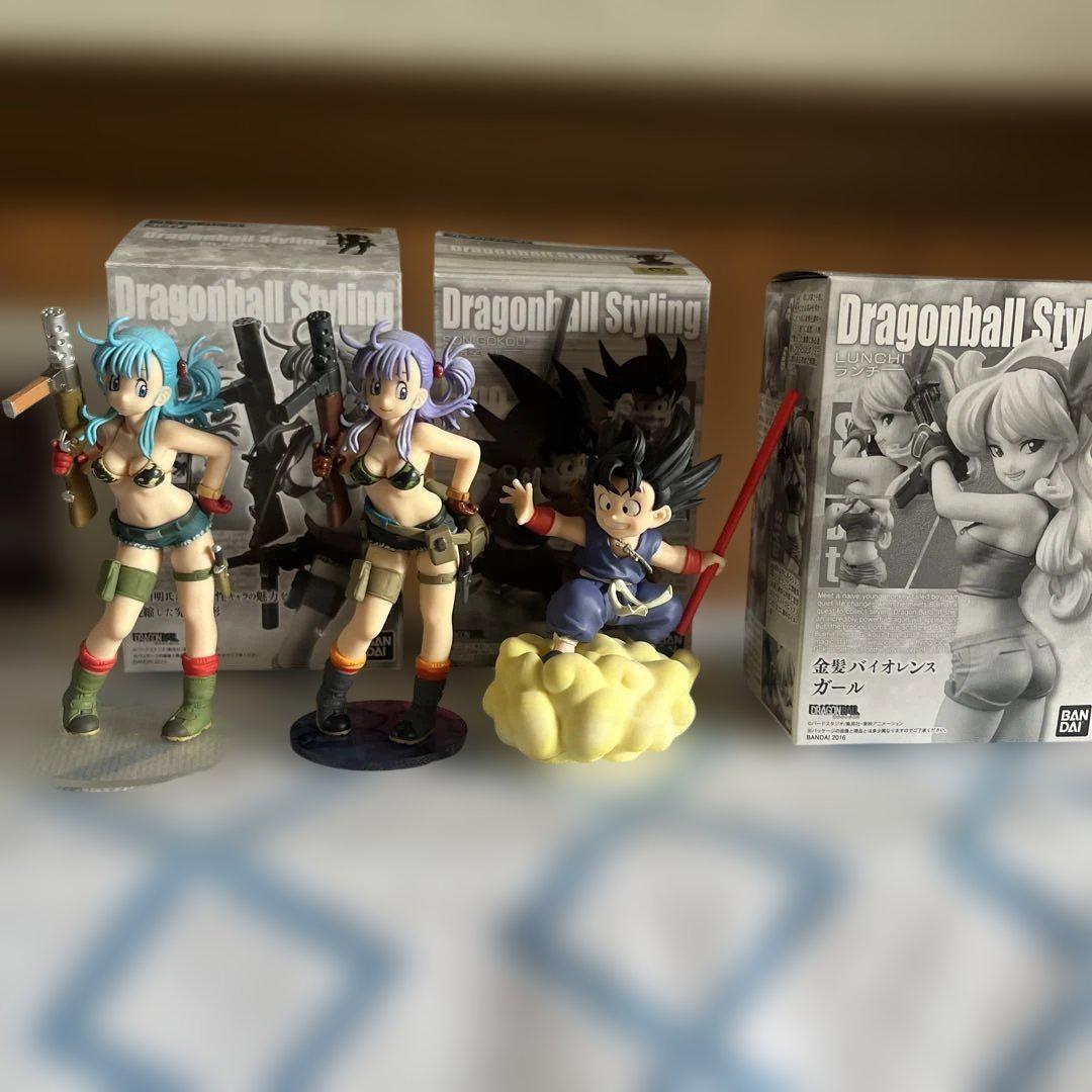 ドラゴンボールスタイリング 孫悟空 ブルマ ランチ