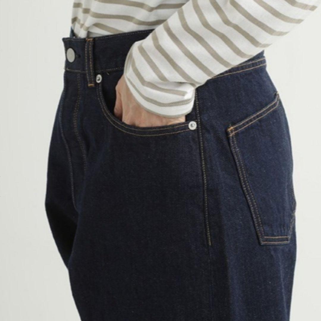 イチ ichi デニムルーブ5ポケットパンツ インディゴ 2 （L）¥15400