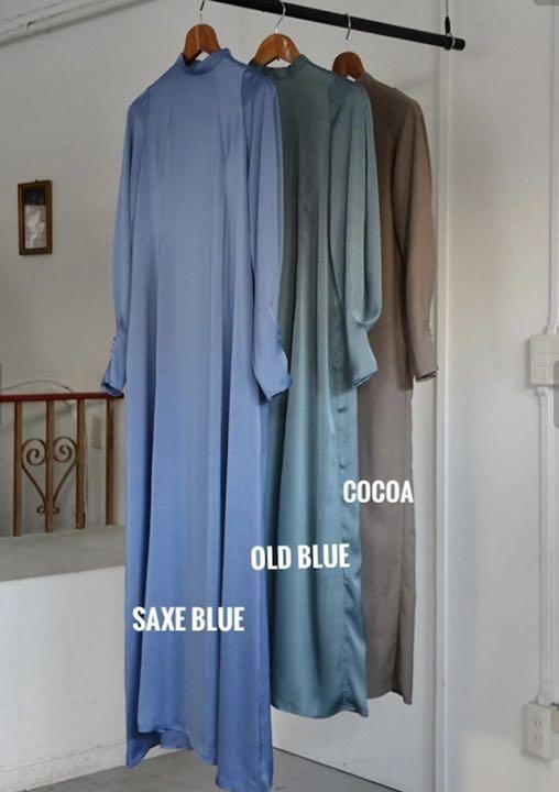 タンダードⅾ annik roman monastic dress saxe blue oAbgk-m17376631645 ◦ように