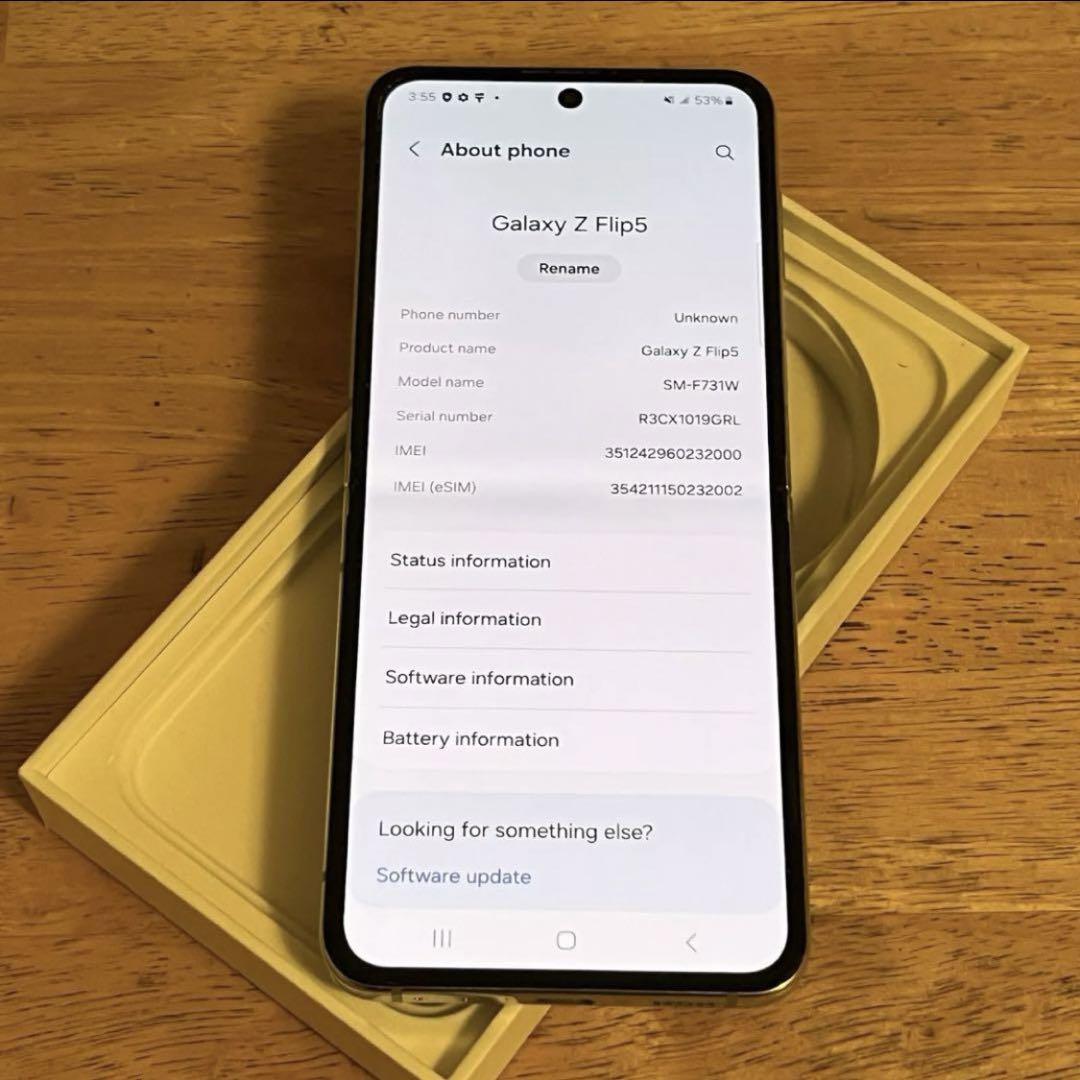 【超美品】Android Galaxy Flip 5｜256gb｜SIMフリー