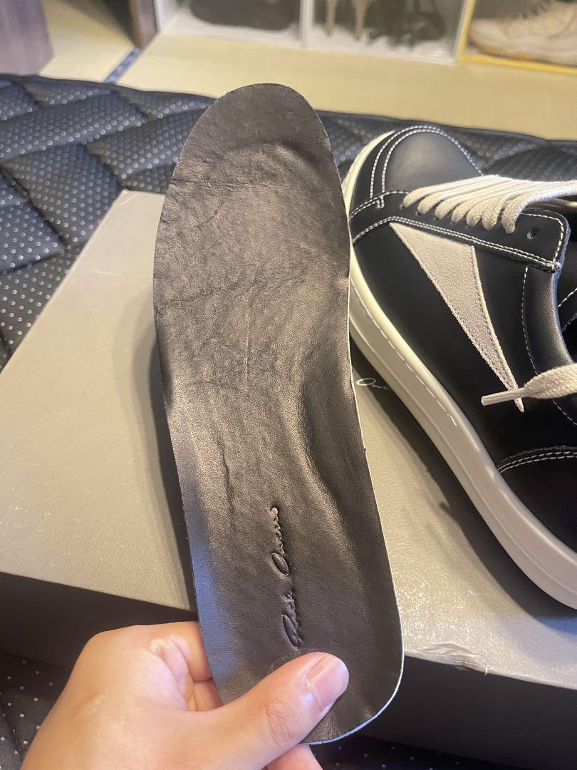 靴 Rick Owens VINTAGE SNEAKS / BLACK MLK 41