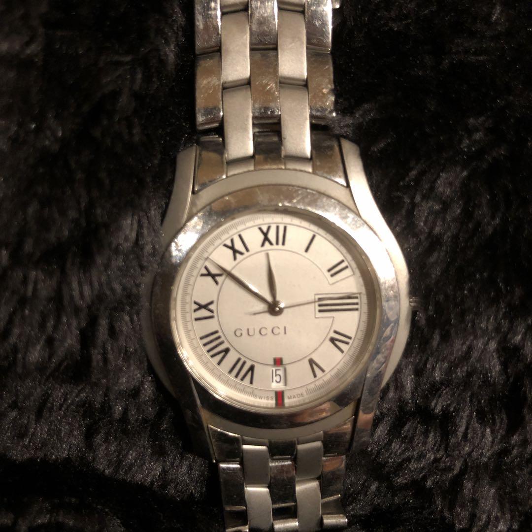 GUCCI　腕時計　5500M ジャンク　動作未確認