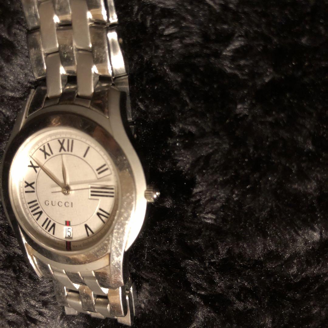 GUCCI　腕時計　5500M ジャンク　動作未確認