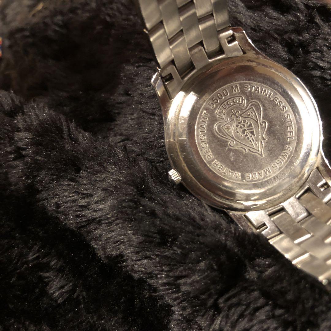 GUCCI　腕時計　5500M ジャンク　動作未確認