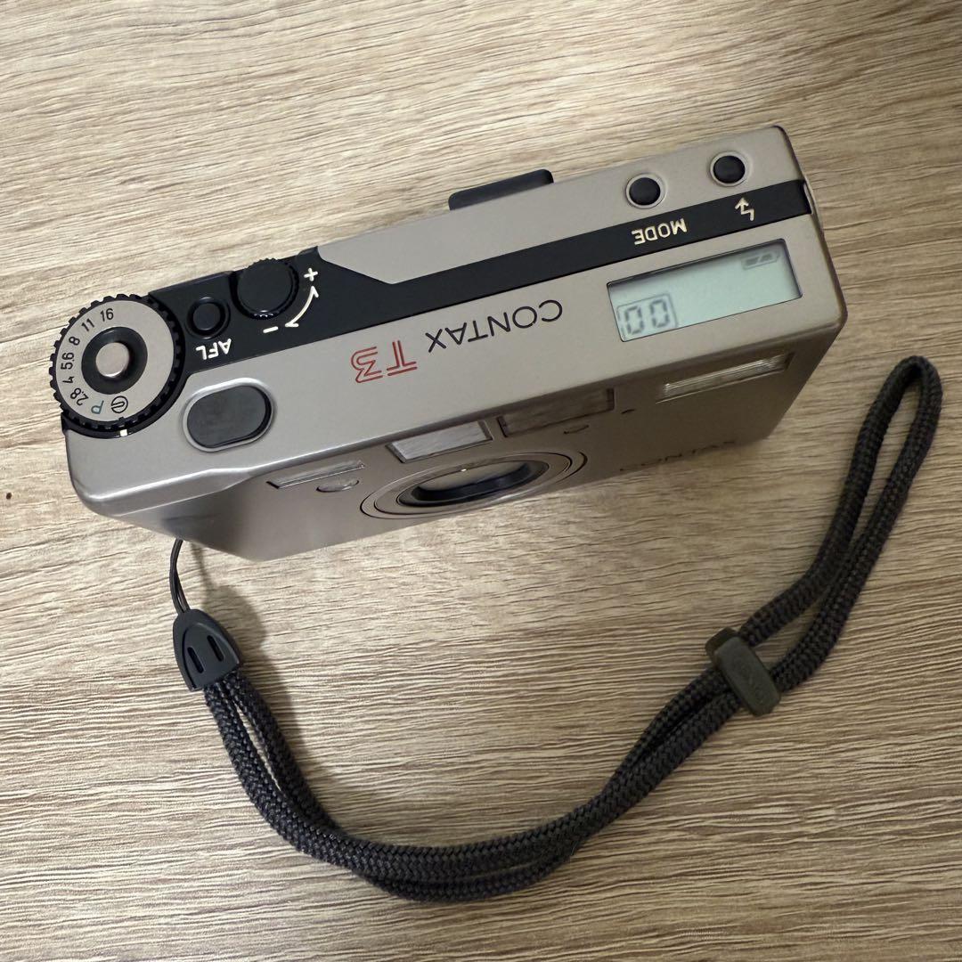 動作確認済み】CONTAX T3 コンパクトフィルムカメラ チタン