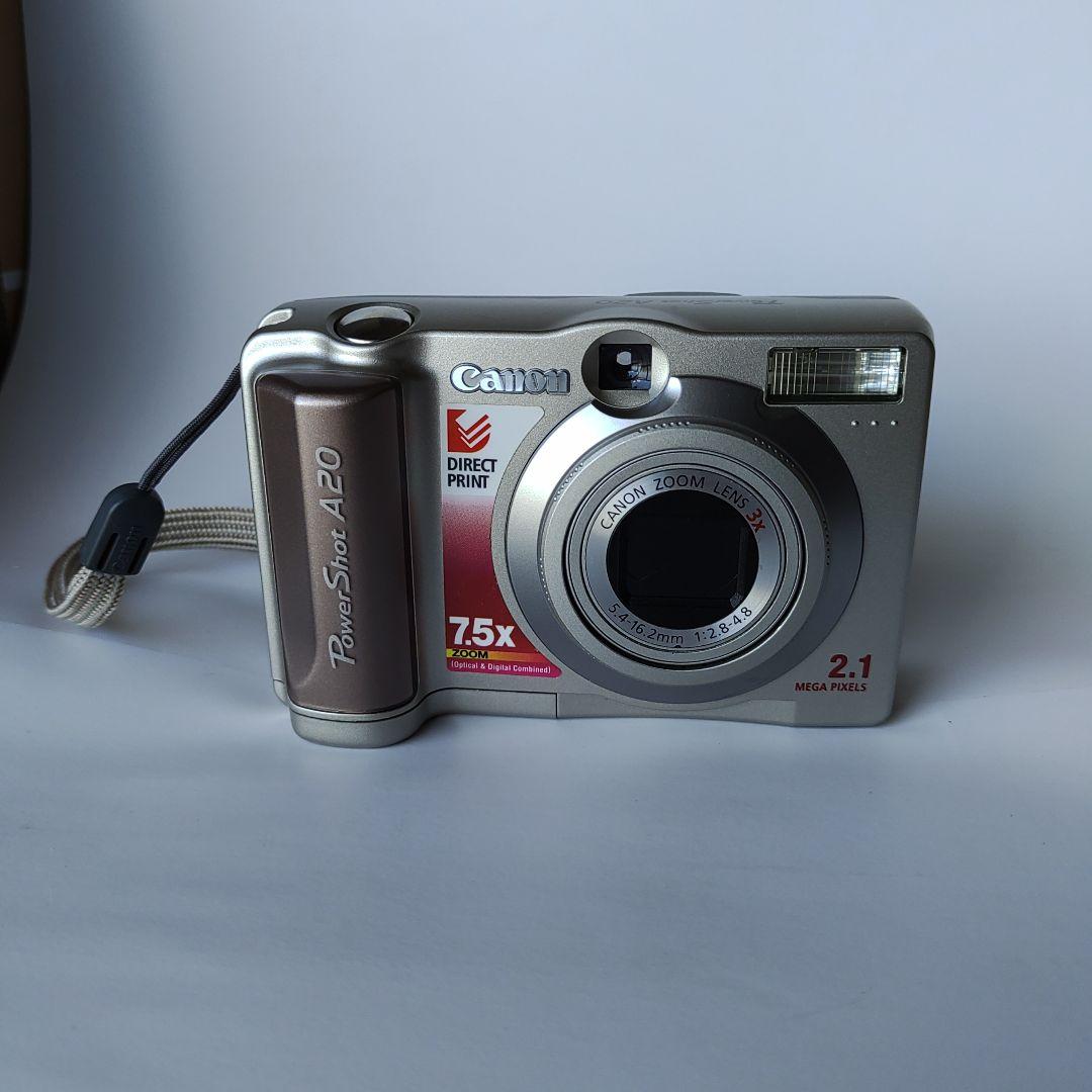 Canon PowerShot A20 コンパクトデジタルカメラ - メルカリ